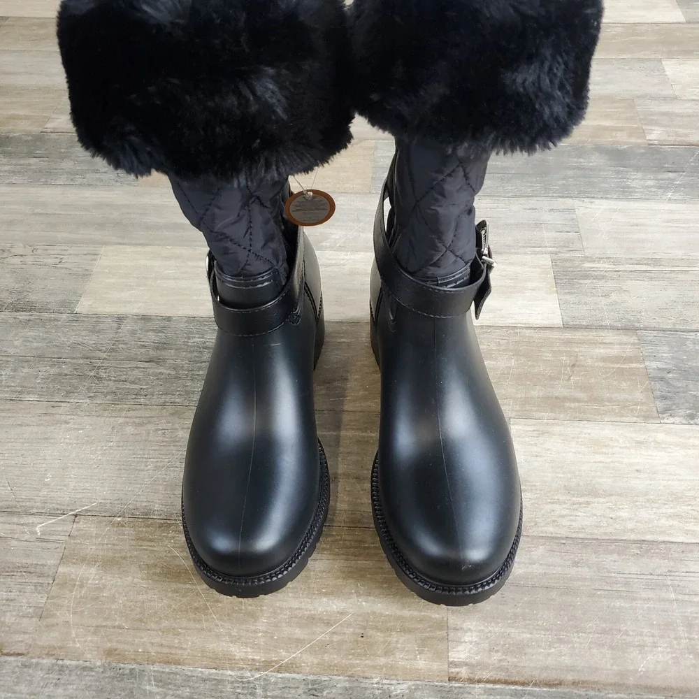 Spring Step Womens Paraasto Boots Size 6.5 - 7 EU 37 Black NEW NWOB
